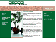 Tablet Screenshot of hydro-kreativ.de